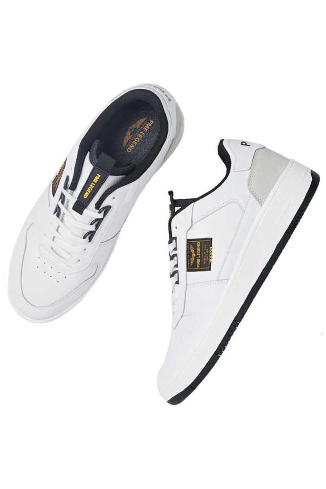 PME legend witte heren sneaker | Bovenaanzicht