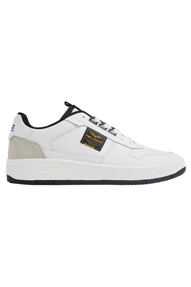 PME legend witte heren sneaker | Zijaanzicht