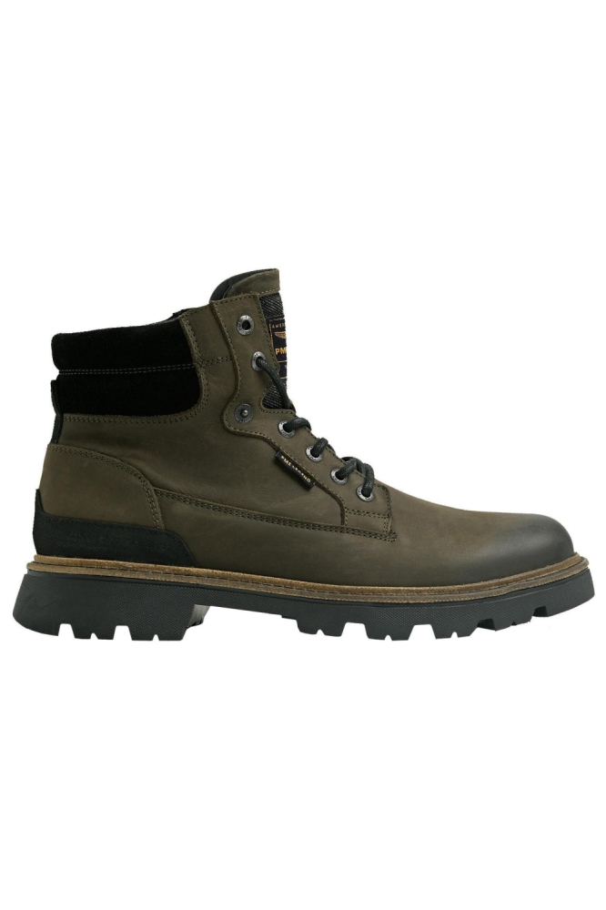 PME legend groene heren schoen | Zijaanzicht