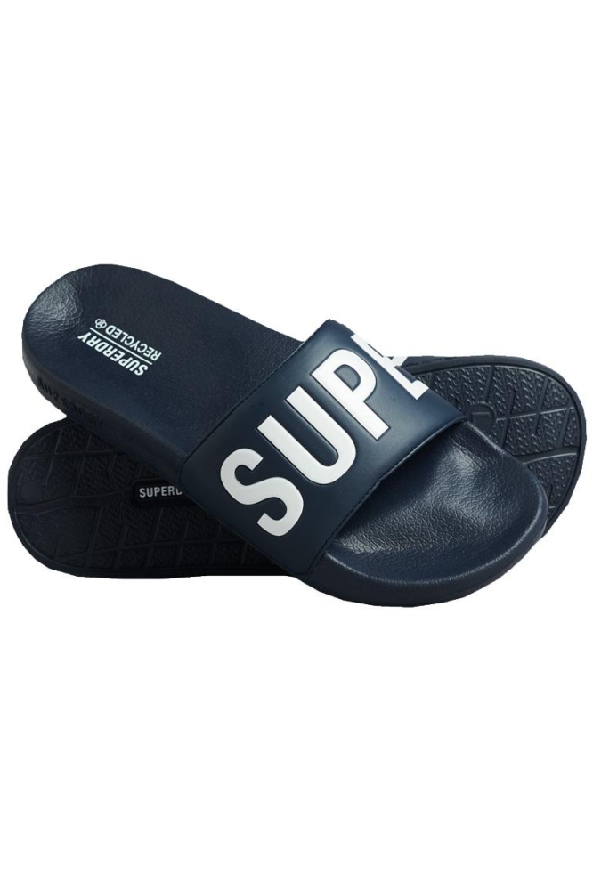 CODE CORE VEGAN POOL SLIDE MF310222A DEEP NAVY OPTIC