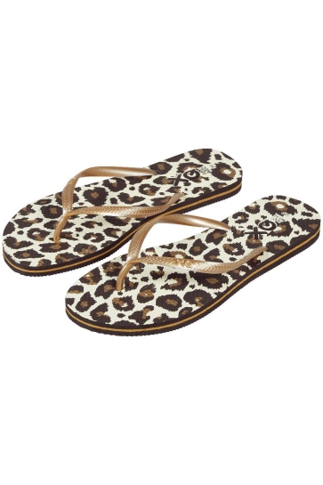 Sarlini Schoen FLIPFLOPS PRINTED 000124993017 ANTIQUE WHITE