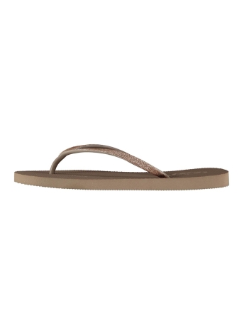 Sarlini Schoen FLIPFLOPS GLITTER 000123992001 TAUPE