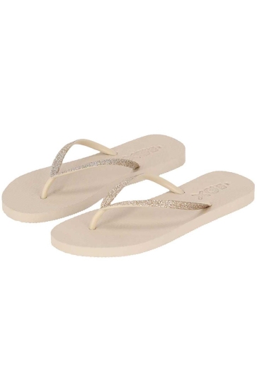 Sarlini Schoen FLIPFLOPS GLITTER 000123992001 SAND