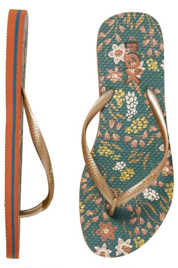 Sarlini Schoen FLIPFLOPS PRINTED 000124993019 TEAL
