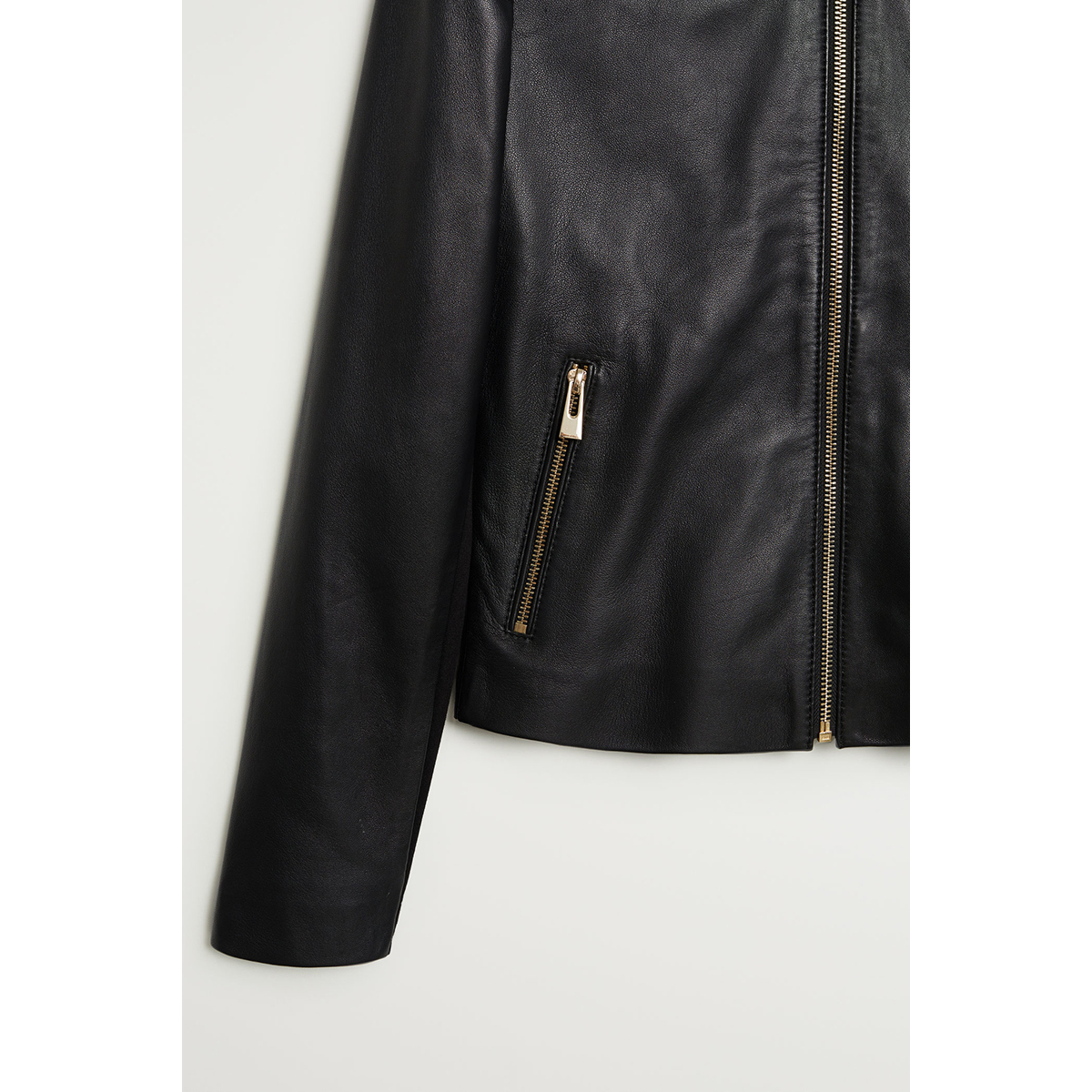 leren bikerjack 77060541 mango leren jas 99 leren bikerjack 77060541 mango leren jas 99
