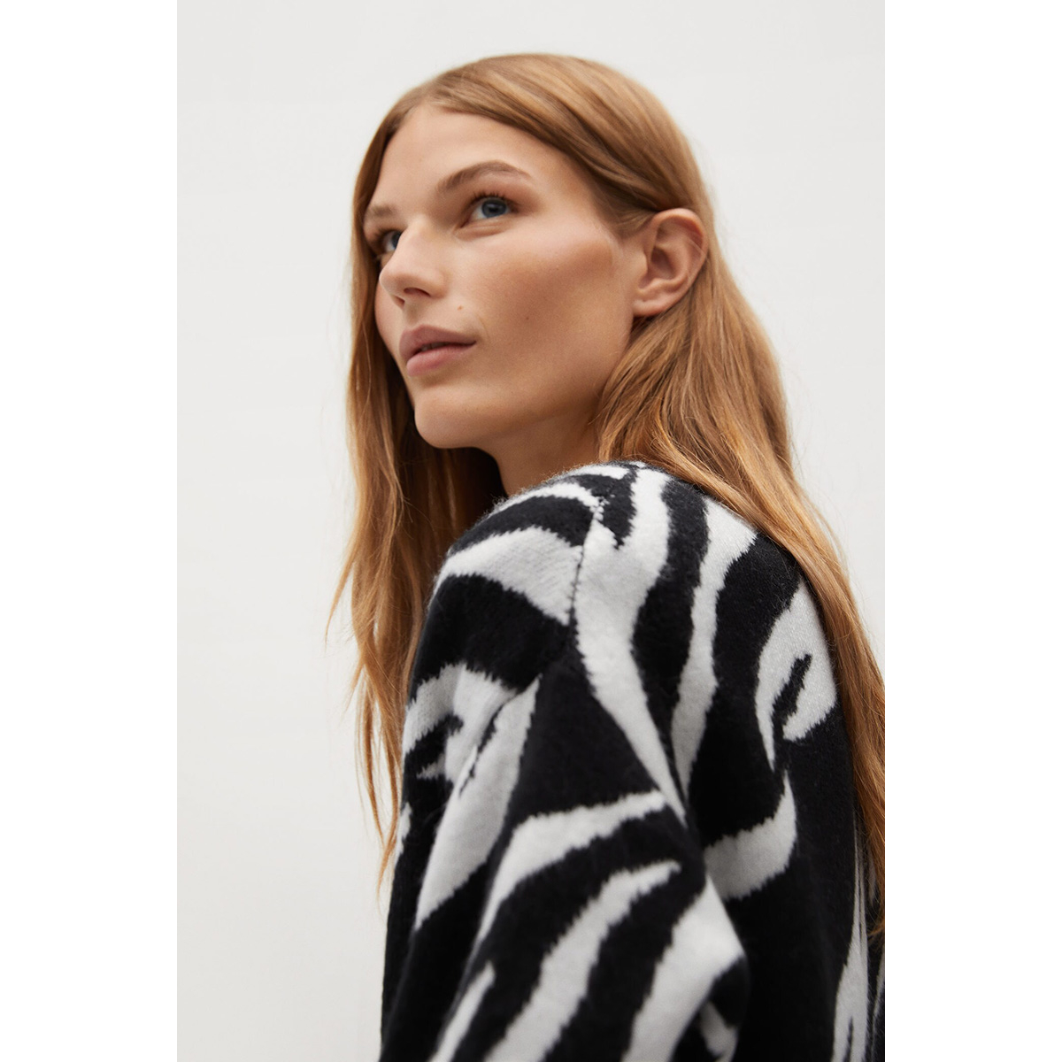 trui met zebraprint 77005952 mango trui 99 trui met zebraprint 77005952 mango trui 99