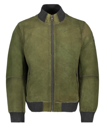 Donders Jas LEATHER JACKET 52337 Vintage Green