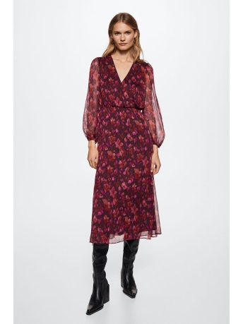 Mango Jurk SOEPELVALLENDE JURK MET BLOEMETJESPRINT 37017772 78