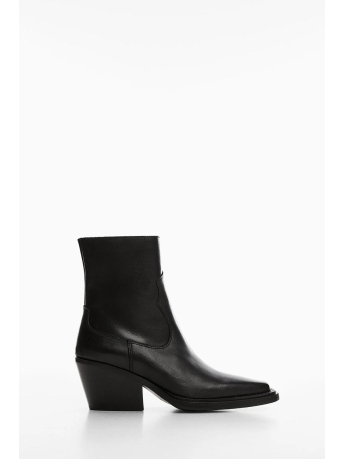 Mango Schoen LEREN COWBOYLAARZEN 47080568 99