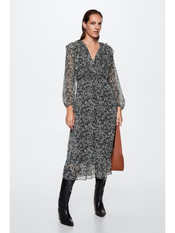 Mango Jurk CHIFFON PAISLEY JURK 37077724 97
