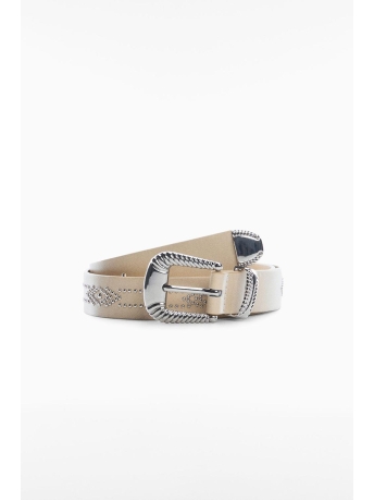 Mango Accessoire CEINTUUR MET GESP IN RELIEF 47010105 05