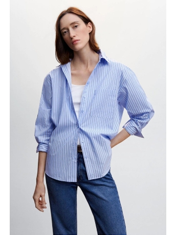 Mango Blouse OVERSIZED KATOENEN OVERHEMD 47940356 50