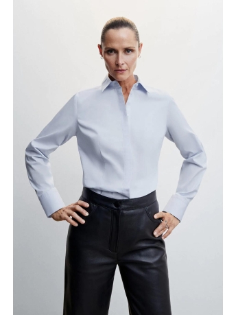 Mango Blouse KATOENEN BASIC OVERHEMD 47010422 50
