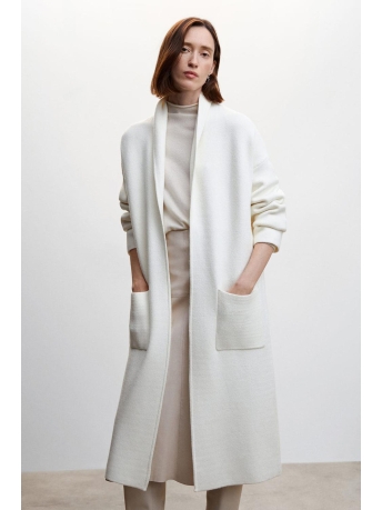 Mango Jas GEBREIDE OVERSIZED JAS MET ZAKKEN 47093266 05