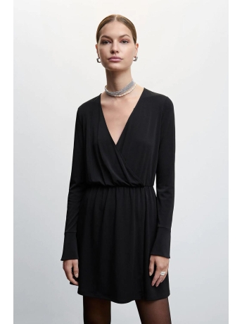 Mango Jurk JURK MET GEKRUISTE DECOLLETE 47050286 99