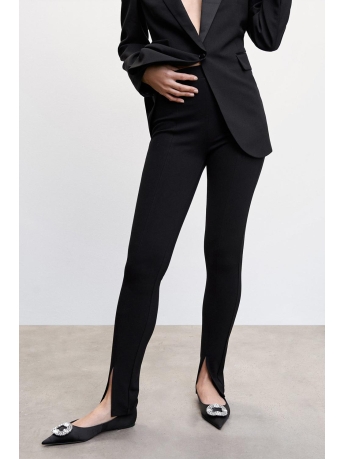 Mango Broek LEGGING MET SPLITJE AAN DE ONDERKANT 47000086 99