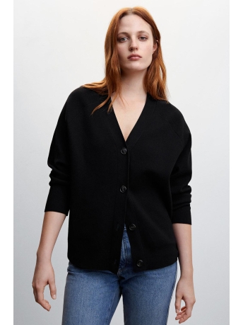 Mango Vest GEBREID VEST MET KNOPEN 47094013 99