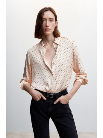 Mango Blouse SOEPELVALLENDE SATIJNEN BLOUSE 47943254 81