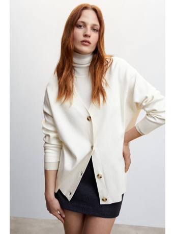 Mango Vest GEBREID VEST MET KNOPEN 47094013 05