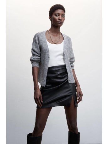 Mango Rok MINIROK MET LEEREFFECT 47072002 99