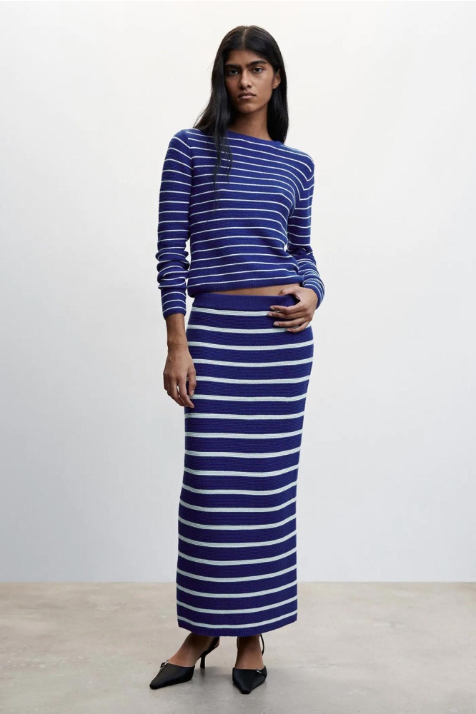 GESTREEPTE GEBREIDE ROK 47034016 53