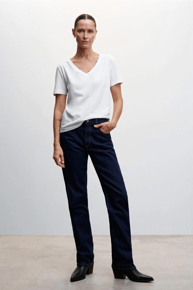 BASIC KATOENEN T SHIRT 47071312 01