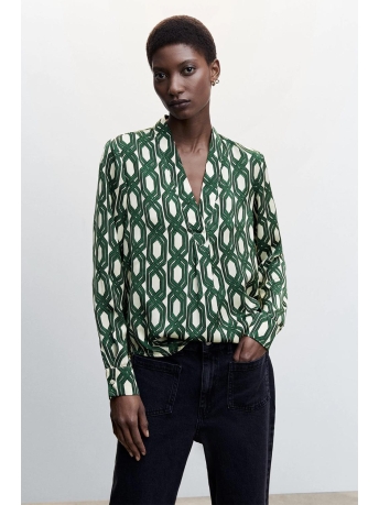 Mango Blouse BLOUSE MET GEOMETRISCHE PRINT 47084038 43