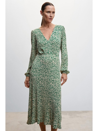 Mango Jurk GETEXTUREERDE JURK MET PRINT 47005740 43