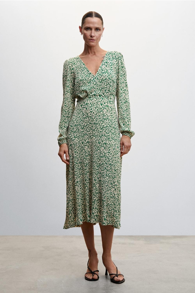 GETEXTUREERDE JURK MET PRINT 47005740 43