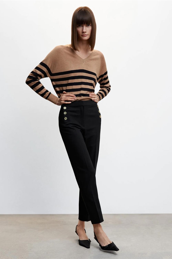 CROPPED BROEK MET KNOPEN 47014762 99