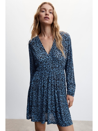 Mango Jurk GEBLOEMDE GETEXTUREERDE JURK 47005749 52