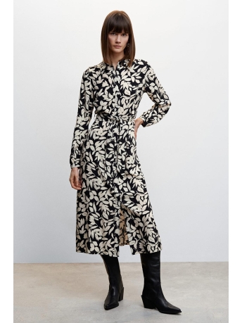 Mango Jurk OVERHEMDJURK MET PRINT 47035862 02