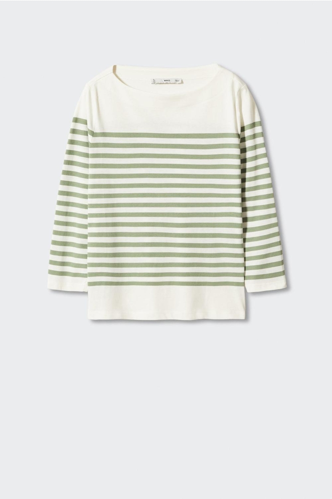 GESTREEPT KATOENEN T SHIRT 47035829 40