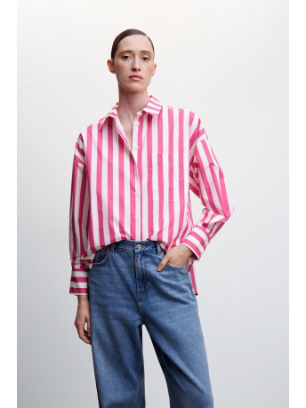 Mango Blouse GESTREEPTE OVERSIZED BLOUSE 47075852 85