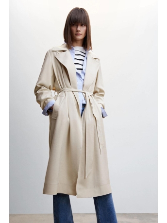 Mango Jas SOEPELVALLENDE TRENCHCOAT 47095841 06