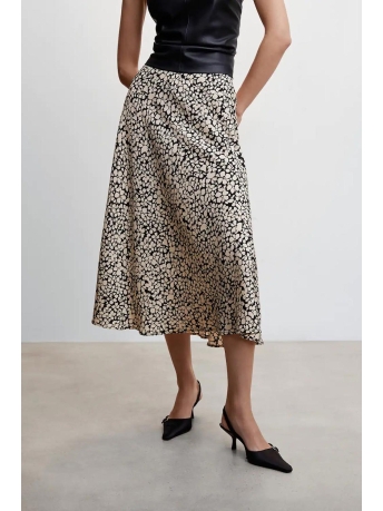 Mango Rok GEBLOEMDE MIDIROK 47085847 99