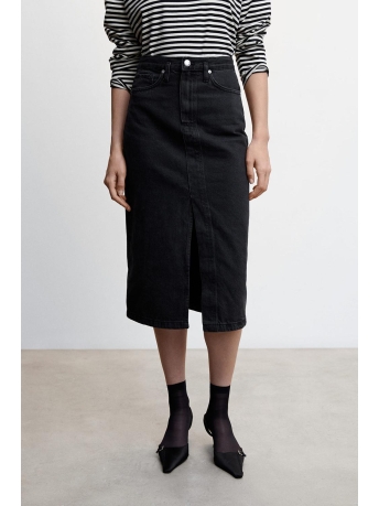 Mango Rok DENIM MIDIROK 47076306 TN