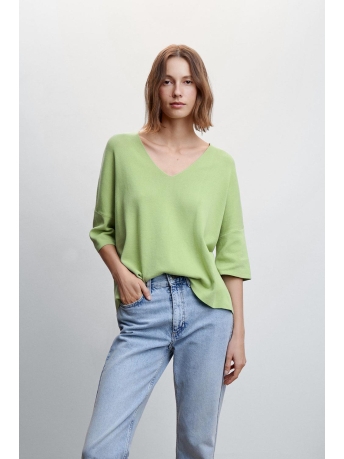 Mango Trui OVERSIZED TRUI MET DRIEKWART MOUWEN 47005876 43
