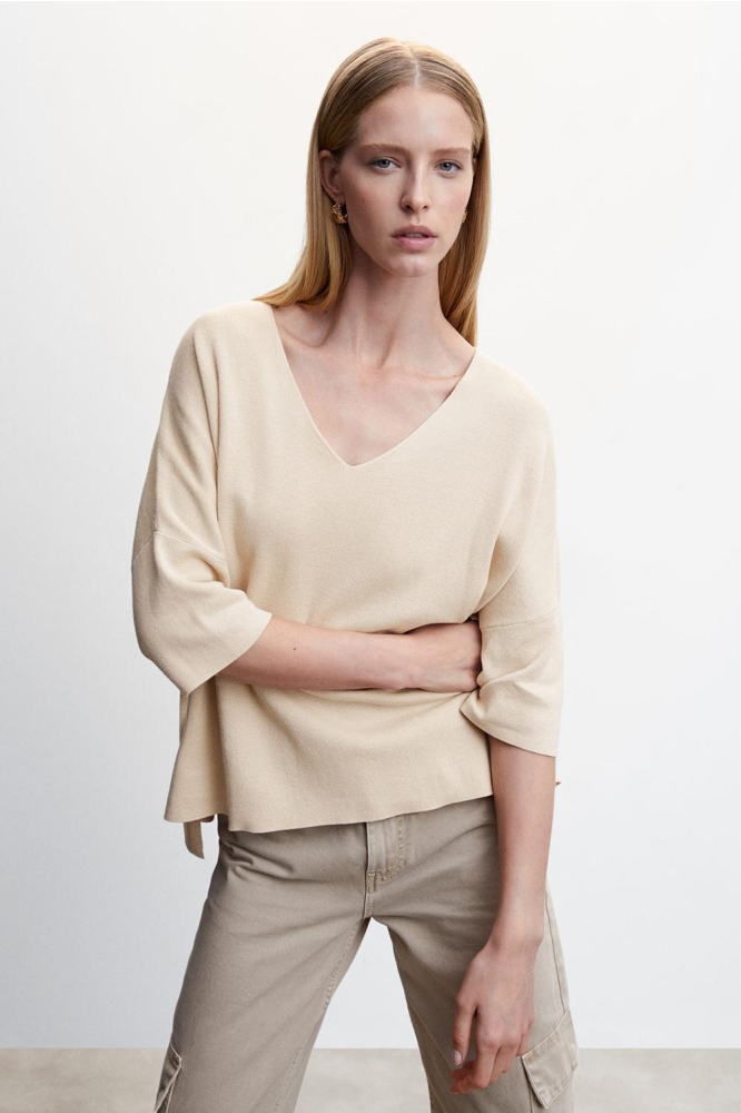 OVERSIZED TRUI MET DRIEKWART MOUWEN 47005876 07
