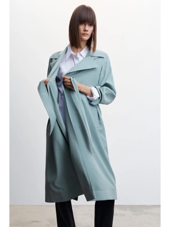 Mango Jas SOEPELVALLENDE TRENCHCOAT MET REVERS 47095841 52