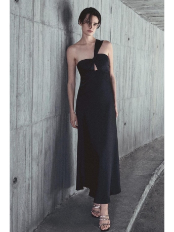 Mango Jurk ASYMMETRISCHE SATIJNEN JURK 47015864 99