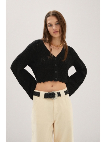 Mango Vest VEST MET GEFESTONNEERDE BOORD 47095872 99
