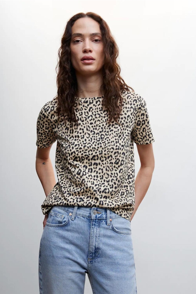 T SHIRT MET ANIMAL PATROON 47077112 30