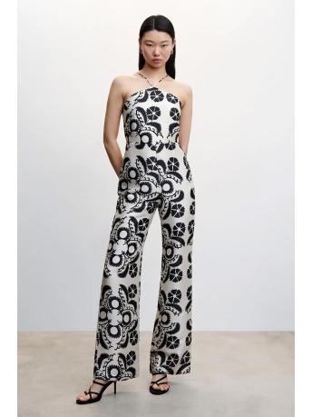 Mango Broek HALTERJUMPSUIT MET OPEN RUG 47027141 02