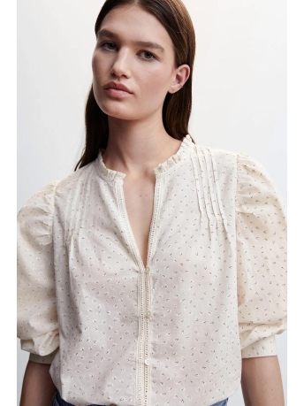 Mango Blouse GEBLOEMDE BLOUSE MET POFMOUWEN 47008256 61