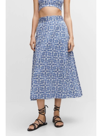 Mango Rok BEDRUKTE MIDI ROK 47068630 52