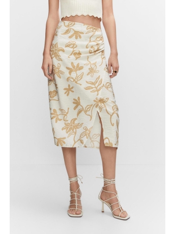Mango Rok GETEXTUREERDE GEBLOEMDE ROK 47098635 05