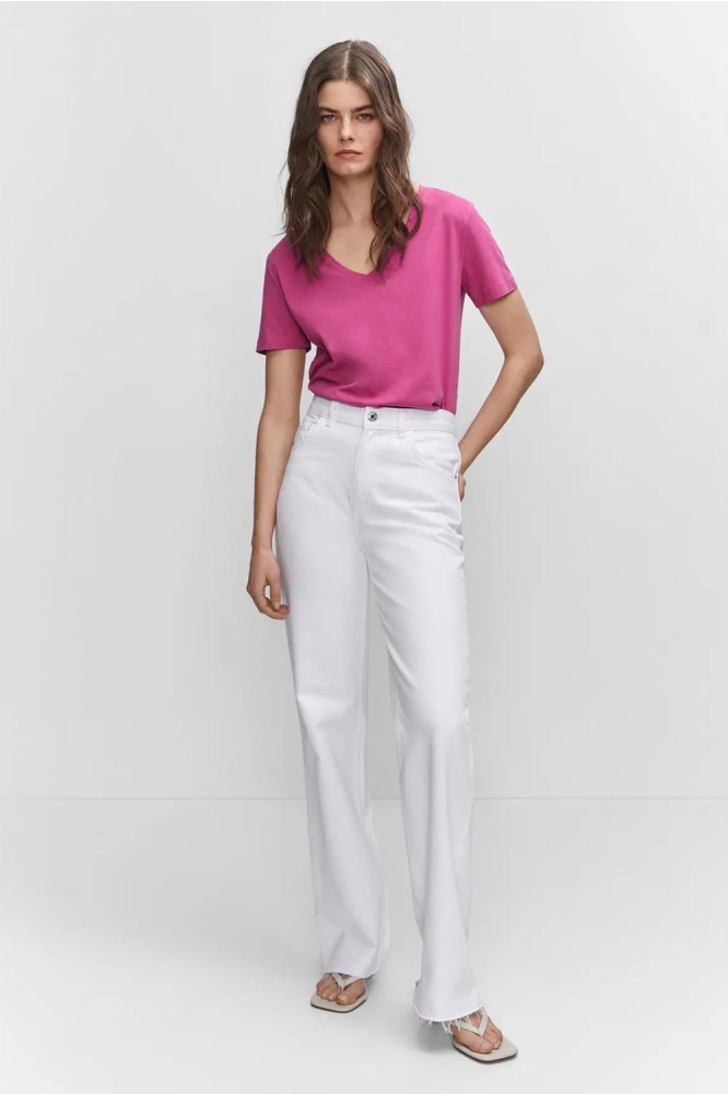mango white shirt