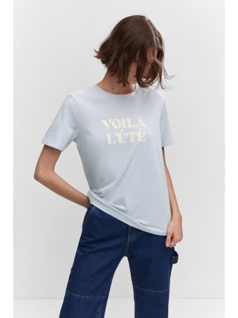 Mango T-shirt KATOENEN T SHIRT MET PRINT 57010317 50