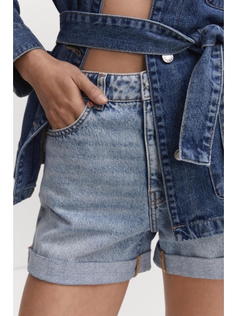 Mango Broek MOM FIT DENIM SHORTS 57050157 TM